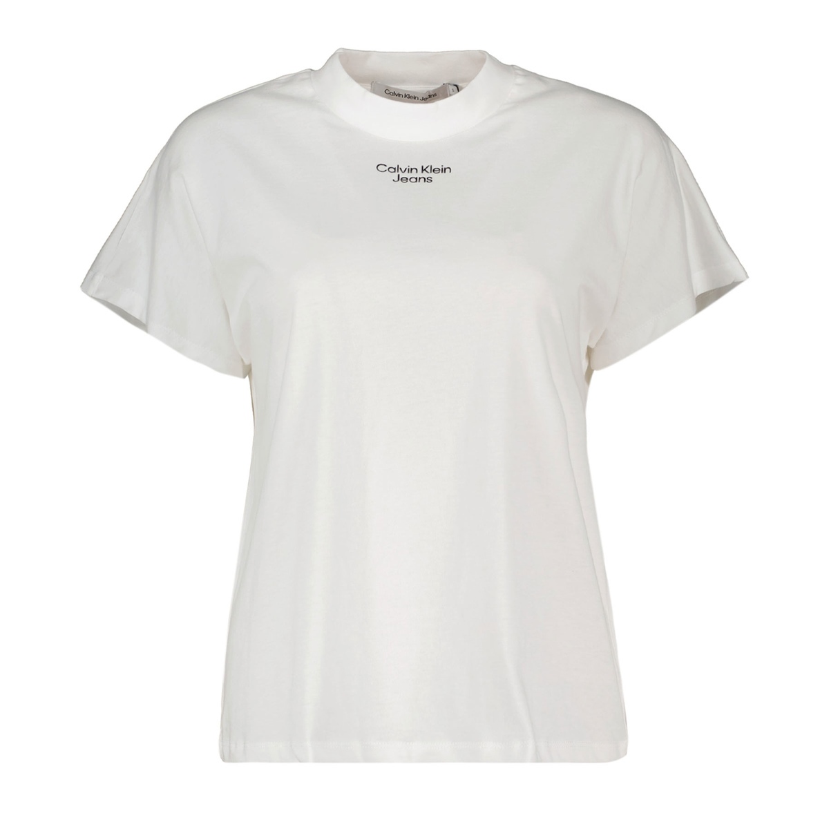 T-SHIRT STACKED LOGO LOOSE DONNA