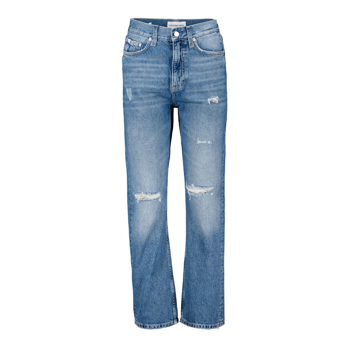 JEANS HIGH RISE STRAIGHT ANKLE DONNA