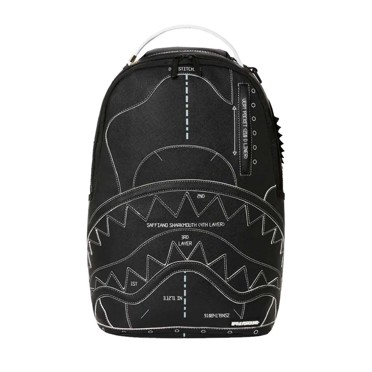 ZAINO REVERSE TECHNICAL CUT AND SEW DLX BACKPACK