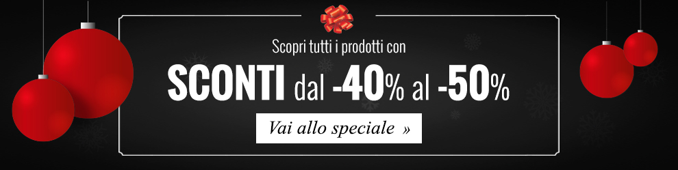 Reparto Speciale Black Friday -40% e -50%